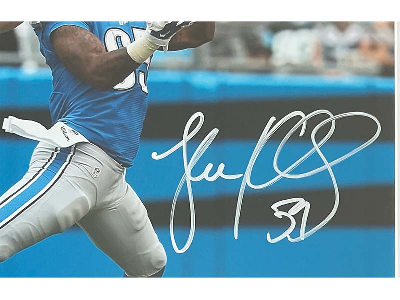 Luke Kuechly Autographed Carolina Panthers Framed 16x20 Photo Beckett