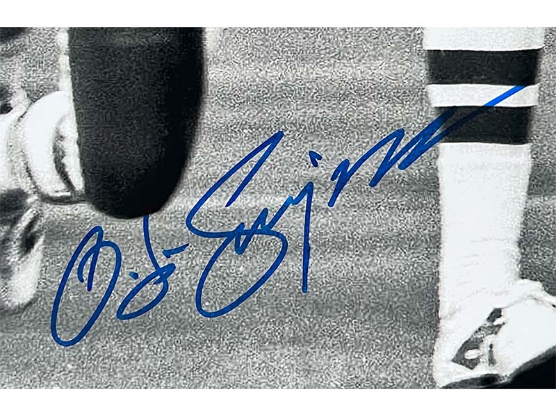 O.J. (OJ) Simpson Autographed Buffalo Bills 16x20 Photo JSA