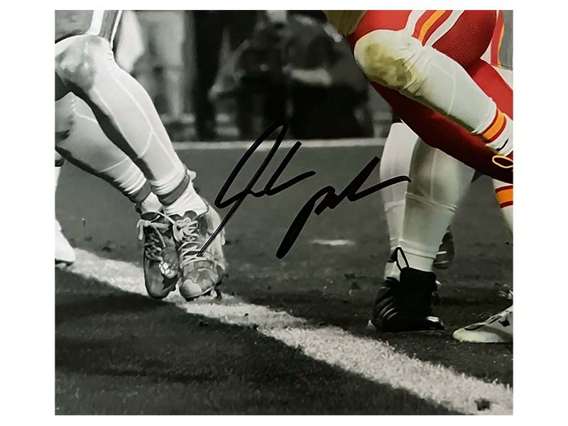 Isiah Pacheco Kansas City Chiefs Signed 16x20 Super Bowl Vs Eagles Photo JSA