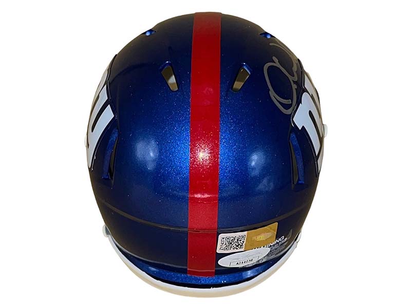 Darren Waller Autographed New York Giants Speed Mini Football Helmet JSA