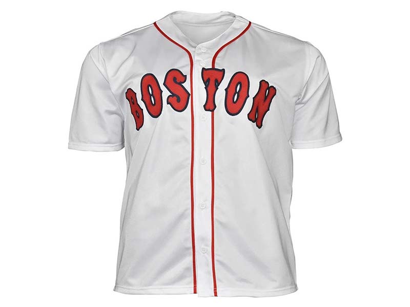 Wade Boggs Autographed Boston Baseball Jersey White (JSA)