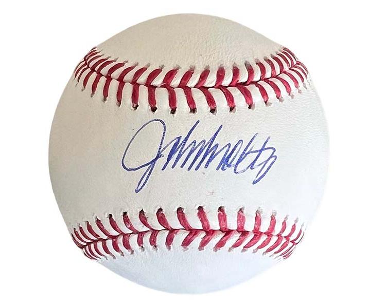 John Smoltz Autographed Official Major League Baseball (Beckett)