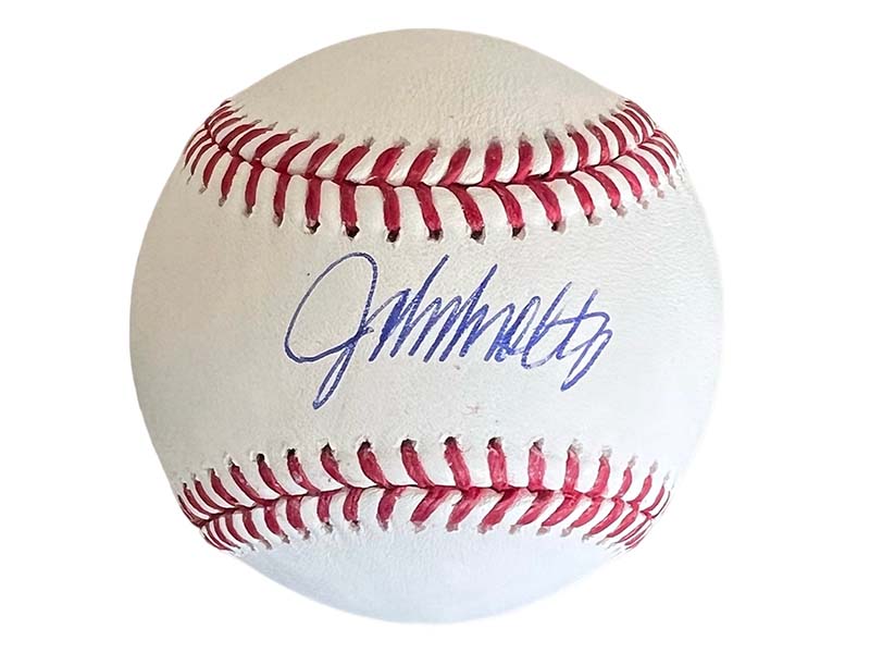 John Smoltz Autographed Official Major League Baseball (Beckett)