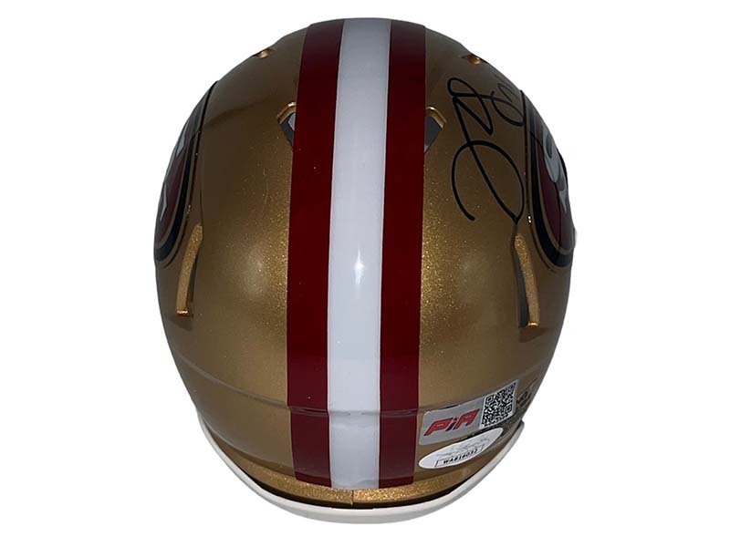 Trent Williams Autographed San Francisco 49ers Speed Mini Helmet JSA