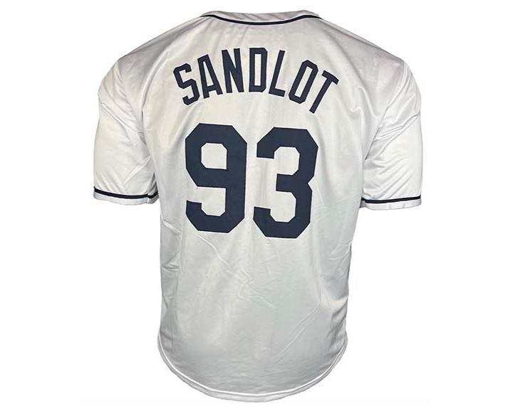 The Sandlot Cast Signed Baseball Jersey Beckett Autographed by 6
