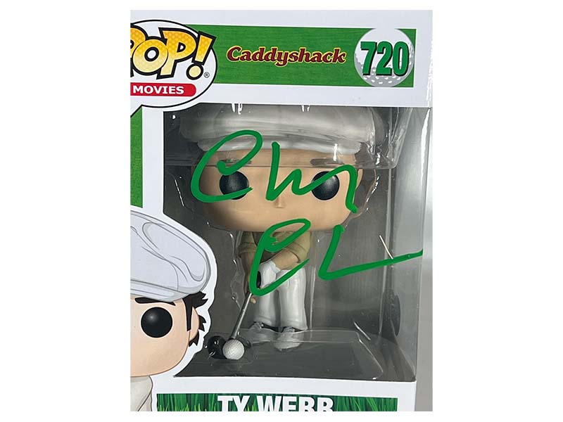 Chevy Chase Signed Funko Pop Figure Beckett