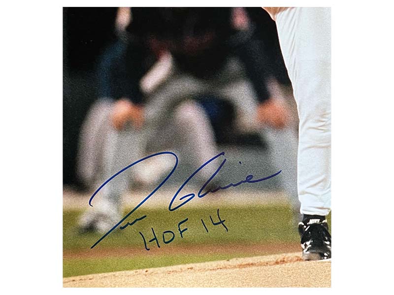 Tom Glavine Autographed Atlanta Braves 16x20 Baseball Photo (JSA) HOF 14 Insc