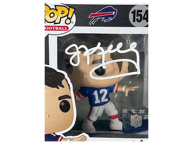 Jim Kelly Signed Buffalo Bills Funko Pop Beckett