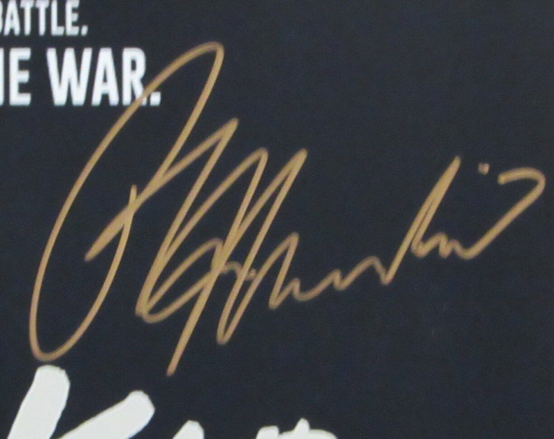 William Zabka/Ralph Macchio "Cobra Kai" Dual-Signed 11x17 Poster JSA 164810