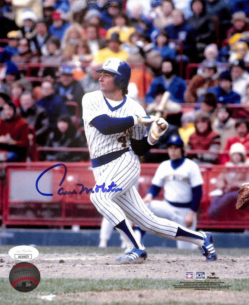 Paul Molitor HOF Signed/Autographed 8x10 Photo Milwaukee Brewers JSA 190191