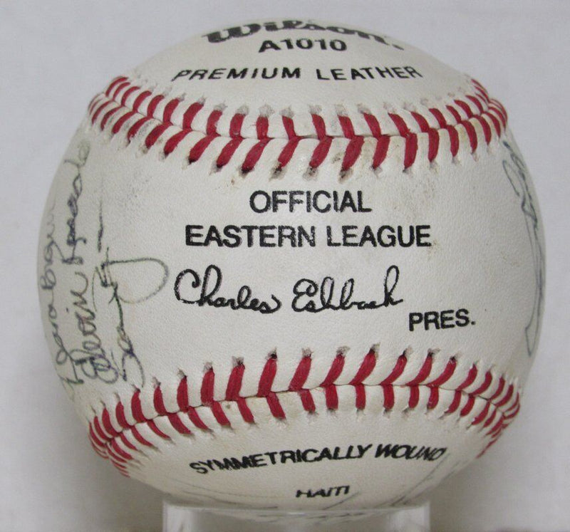 1991 Team Autographed by 23 Players Rawlings OEL Baseball Reading Phillies