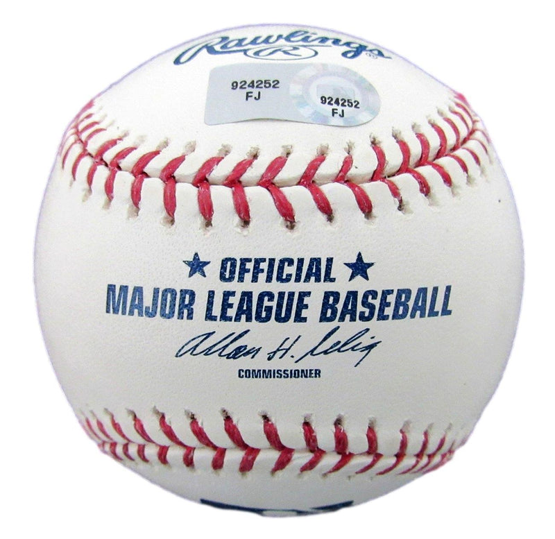 Jack Hannahan Autographed OML Baseball Cleveland Indians MLB Hologram 179993