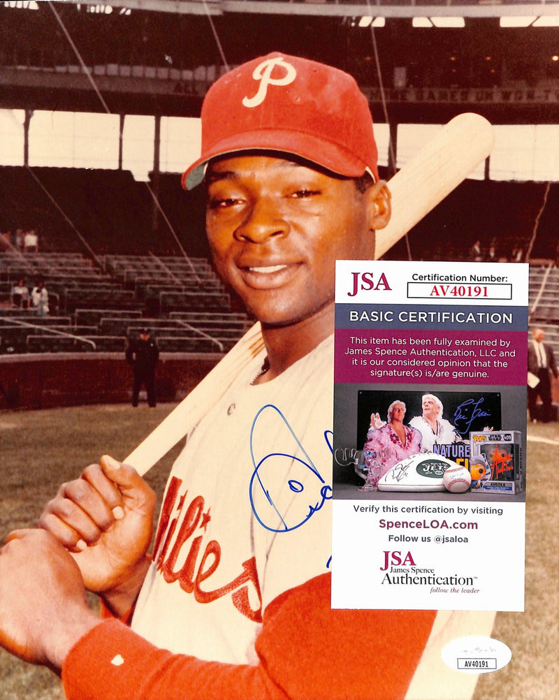 Dick Allen Signed/Autographed 8x10 Photo Philadelphia Phillies JSA 190320