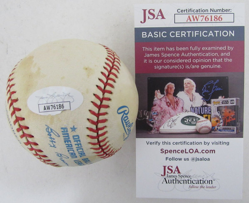 Dave Righetti Signed/Autographed OAL Baseball New York Yankees JSA 192453