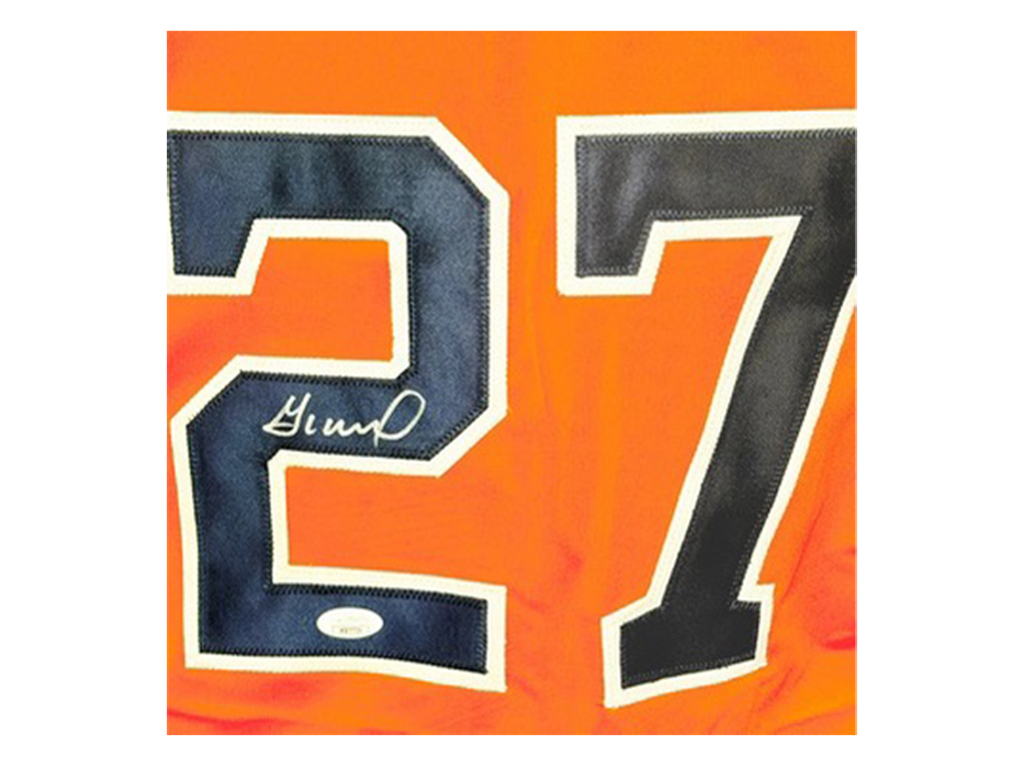 Jose Altuve Signed Custom Houston Orange Baseball Jersey (JSA)