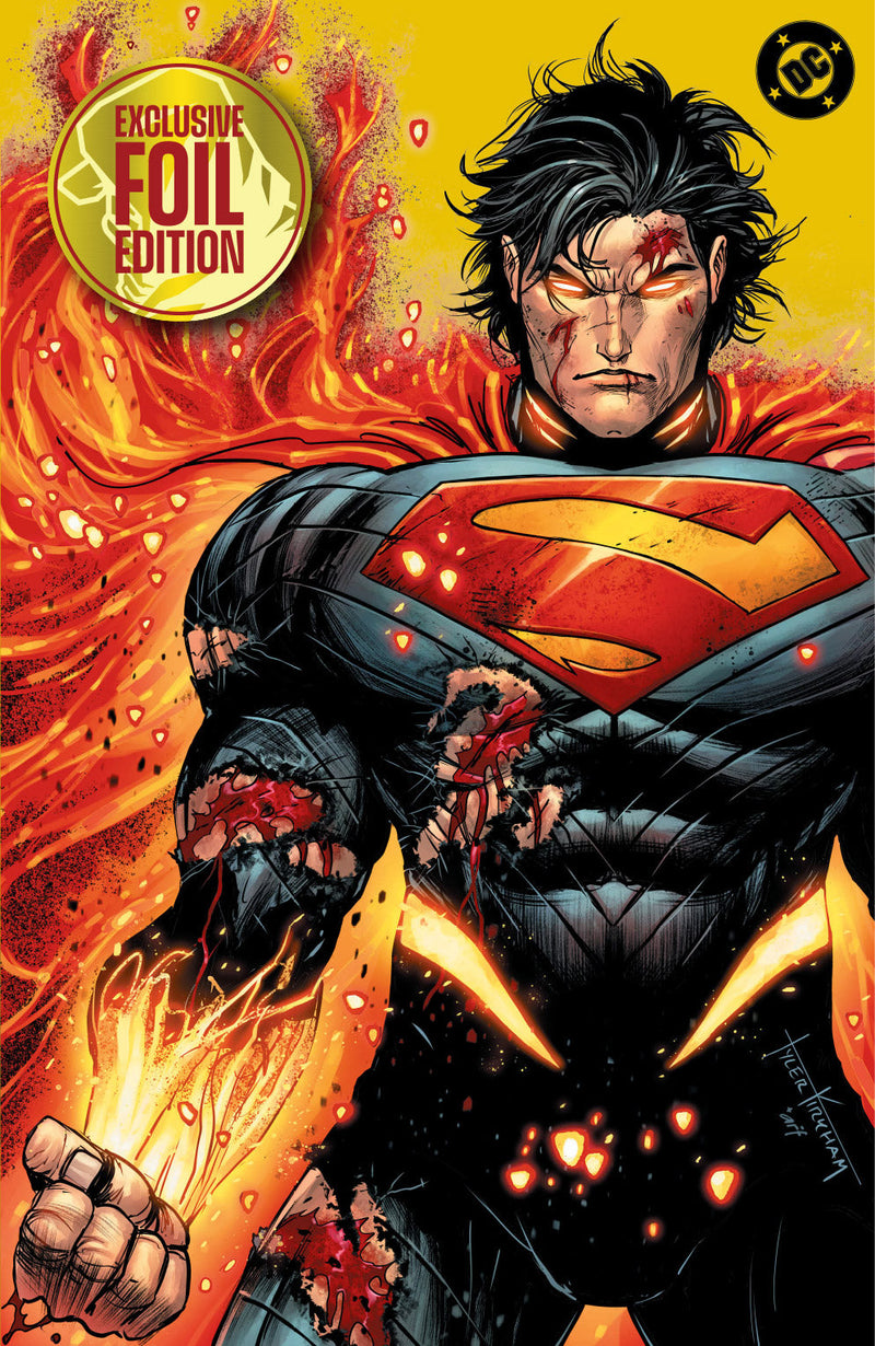 [GOLD FOIL] ABSOLUTE SUPERMAN #22 TYLER KIRKHAM BATTLE DAMAGED NYCC EXCLUSIVE VIRGIN VAR (10/28/2026)