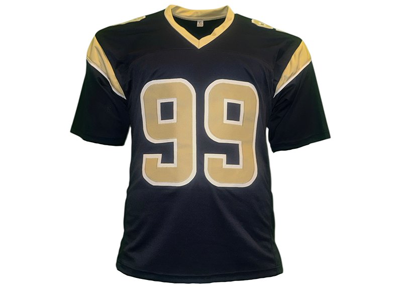 Aaron Donald Signed Los Angeles Navy Football Jersey Beckett