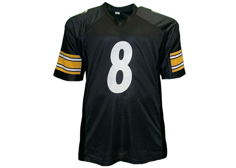 Aaron Rodgers Unsigned Pittsburgh Black Football Jersey