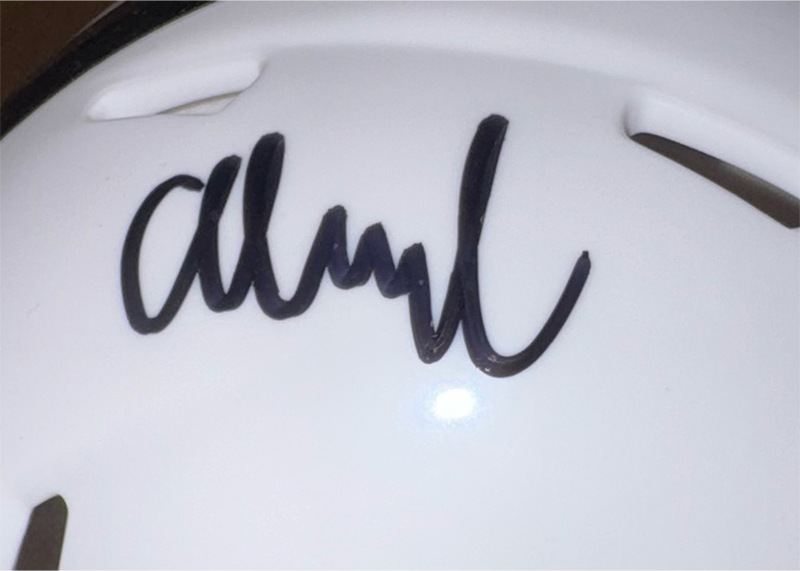 Abdul Carter Signed Penn State Nittany Lions Speed Mini Helmet Beckett