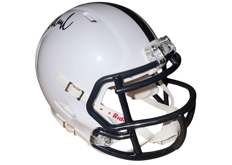 Abdul Carter Signed Penn State Nittany Lions Speed Mini Helmet Beckett