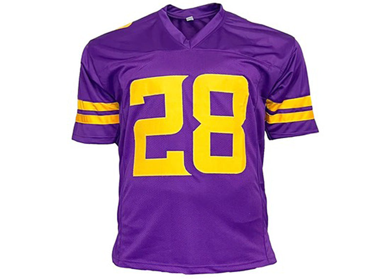 Adrian Peterson Signed Minnesota Color Rush Football Jersey Beckett