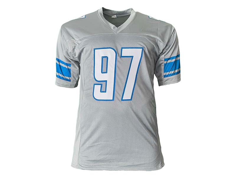 Aidan Hutchinson Detroit Lions Autographed NFL Nike Game Jersey