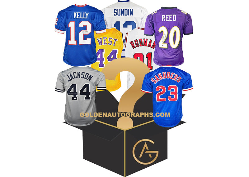 All Sports Hall of Famers Autographed Jersey Mystery Box