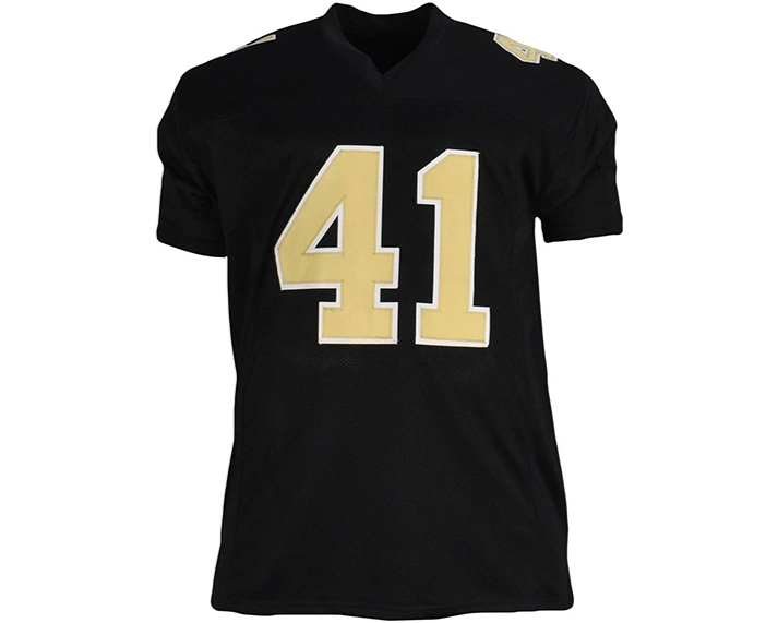 Alvin Kamara Signed Custom Black Football Jersey (Beckett)