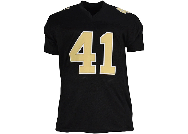 Alvin Kamara Signed Custom Black Football Jersey (Beckett)