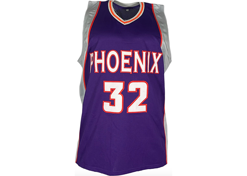 Amar'e Stoudemire Signed Phoenix Custom Purple Basketball Jersey (Beckett)