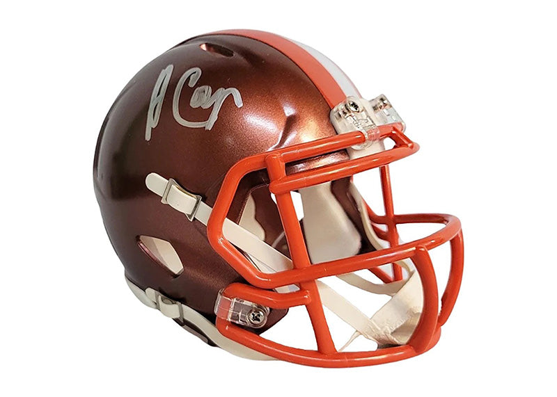 Amari Cooper Autographed Cleveland Browns Flash Mini Helmet (JSA)