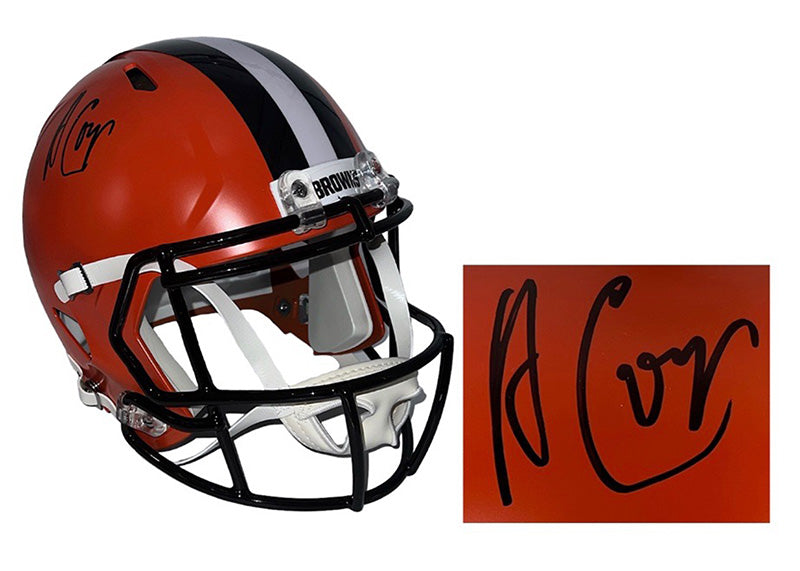 Amari Cooper Autographed Cleveland Browns Speed Full Size Helmet (JSA)