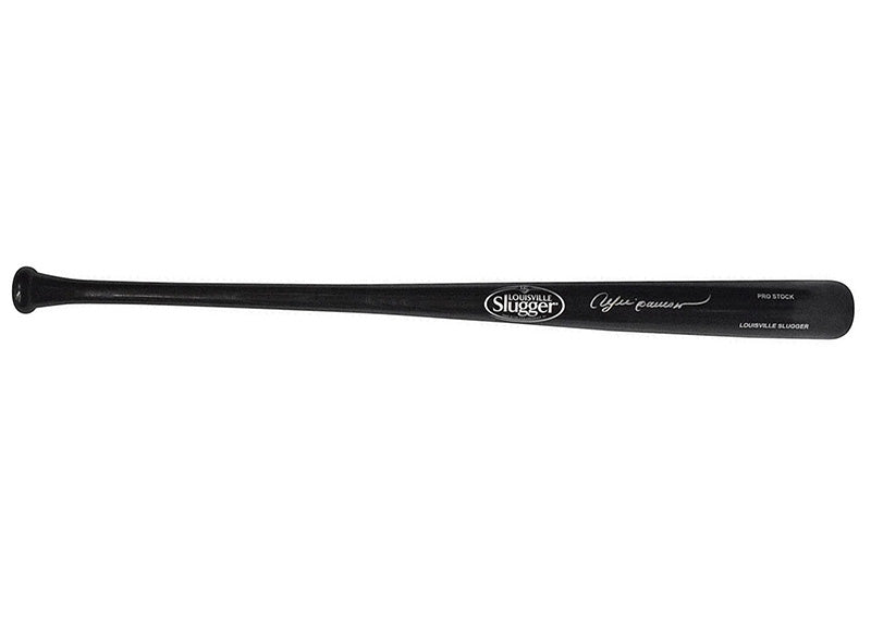 Andre Dawson Signed Louisville Slugger Official MLB Black Baseball Bat (Beckett)