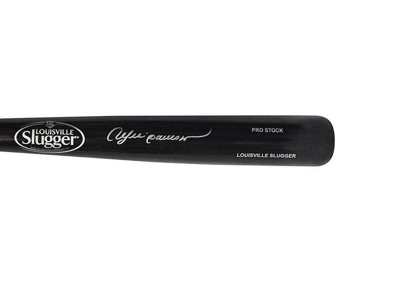 Andre Dawson Signed Louisville Slugger Official MLB Black Baseball Bat (Beckett)