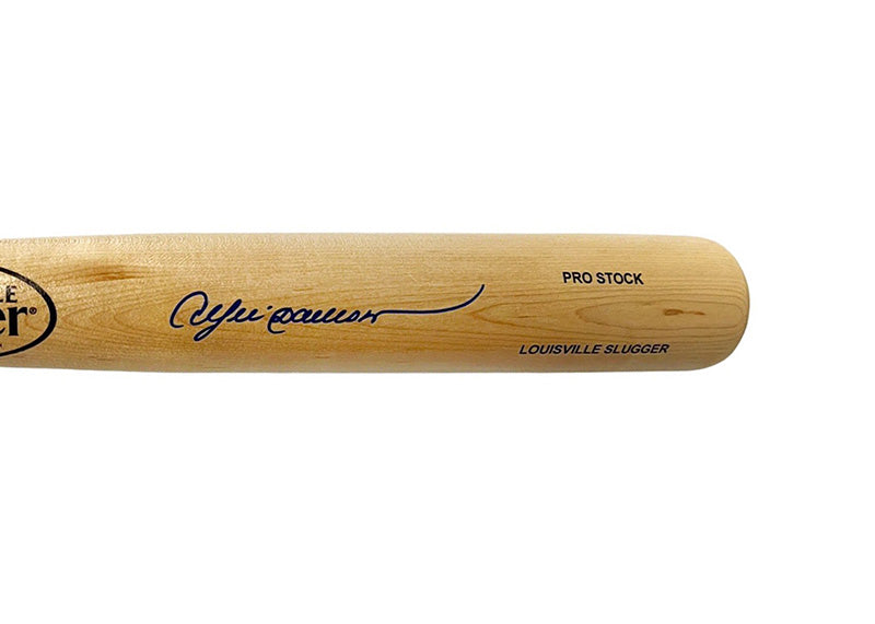 Andre Dawson Signed Louisville Slugger Official MLB Blonde Baseball Bat Beckett