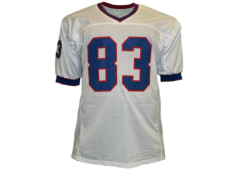Andre Reed Signed Buffalo White Football Jersey Beckett