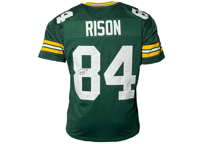 Andre Rison Signed Green Bay Green Football Jersey JSA