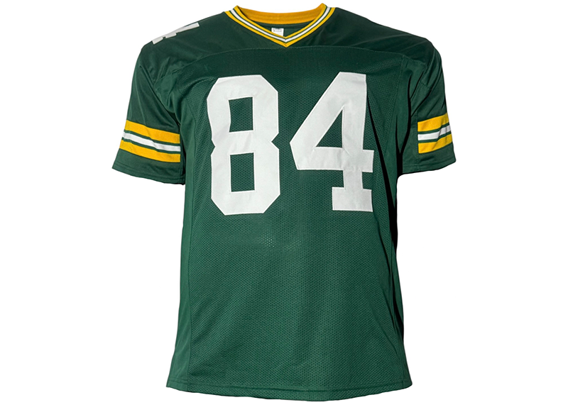 Andre Rison Signed Green Bay Green Football Jersey JSA