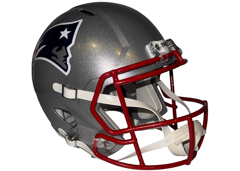 Andres Borregales Signed New England Patriots Speed Full Size JSA