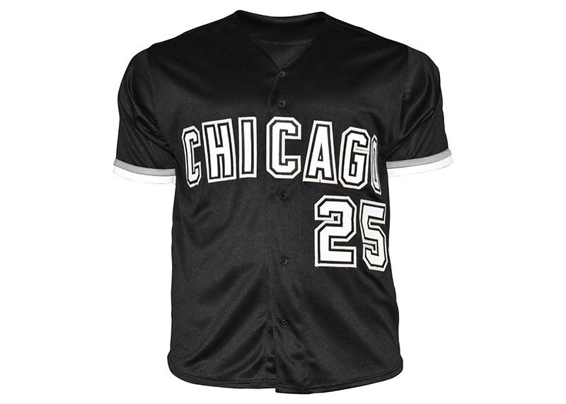 Andrew Vaughn Signed Custom Chicago Black Baseball Jersey (Beckett)