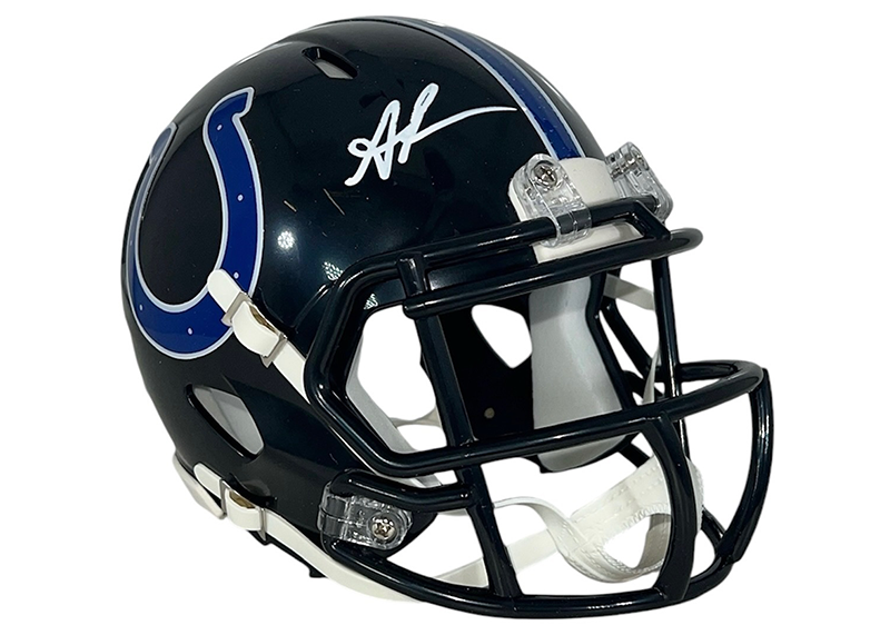 Anthony Richardson Signed Indianapolis Colts Alt 2023 Mini Football Helmet JSA