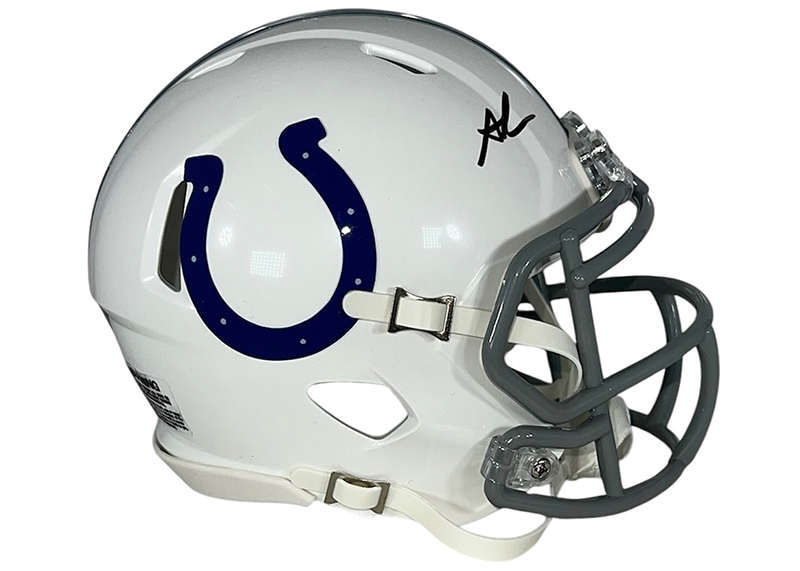 Anthony Richardson Signed Indianapolis Colts Speed Mini Football Helmet JSA