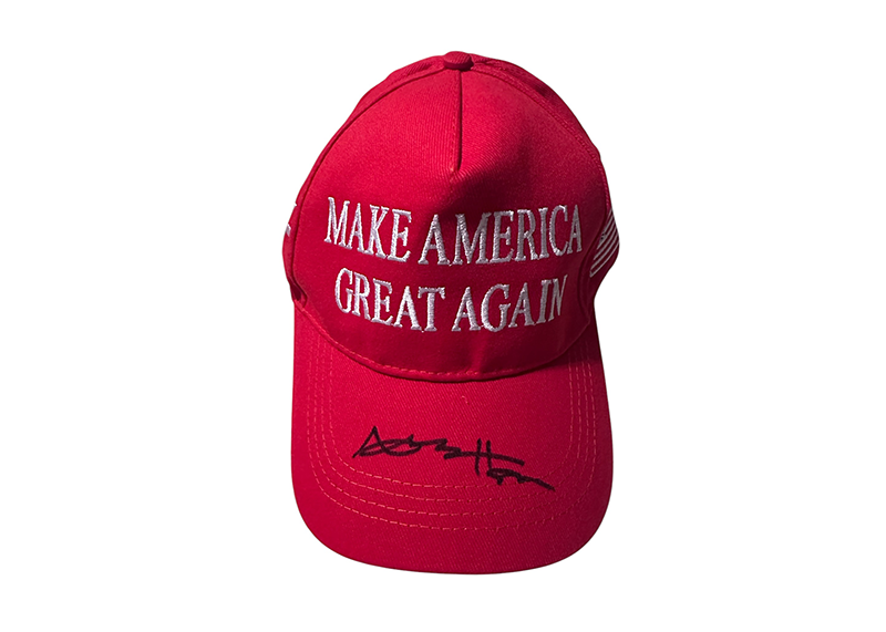 Antonio Brown Signed MAGA Hat JSA