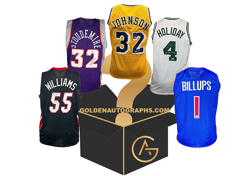 Autographed Basketball Jersey Mystery Box