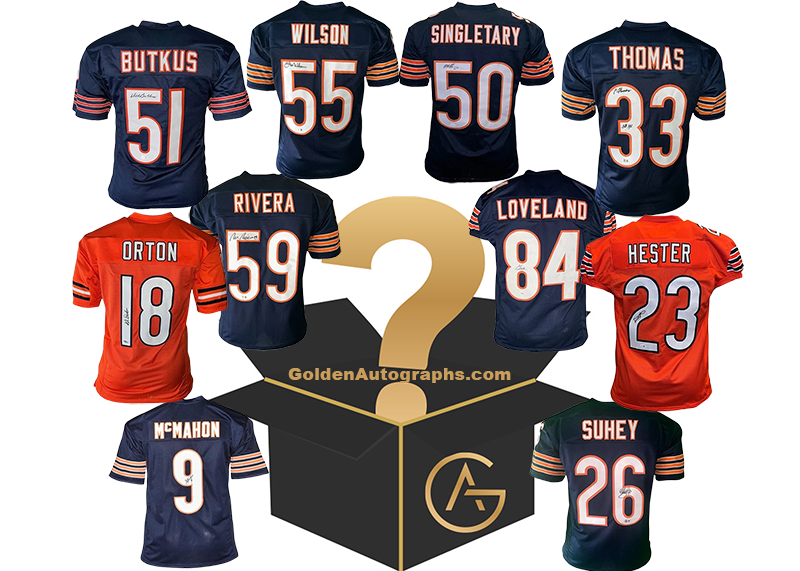 Autographed Chicago Bears Jersey Mystery Box