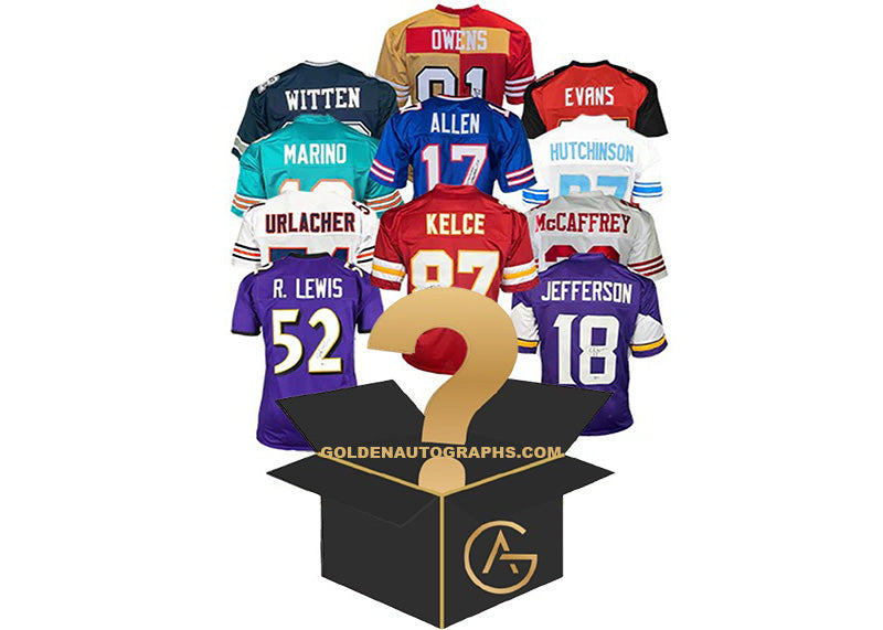 Prime Autographed Football Jersey Mystery box