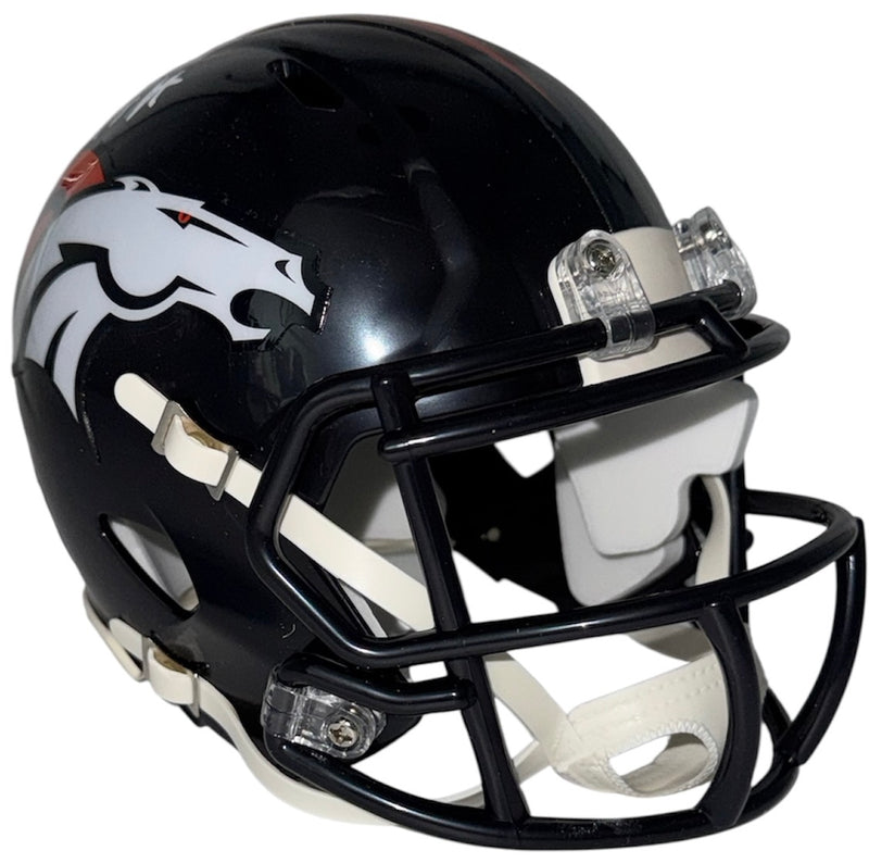 RJ Harvey Signed Denver Broncos 2024 Speed Mini Helmet GTSM