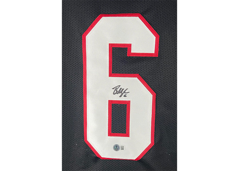 Baker Mayfield Signed Tampa Bay Black Football Jersey Beckett