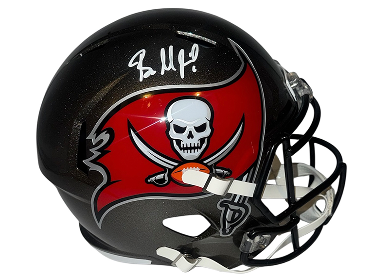 Baker Mayfield Signed Tampa Bay Buccaneers Speed Full Size Helmet Beckett