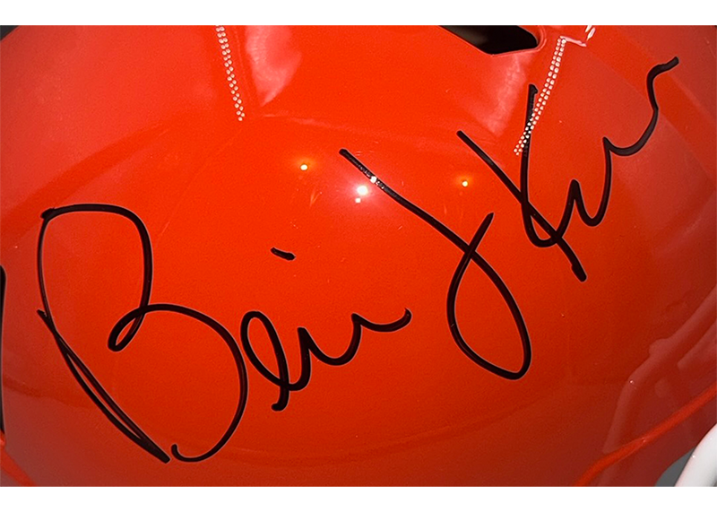 Bernie Kosar Signed Cleveland Browns Full Size Helmet JSA